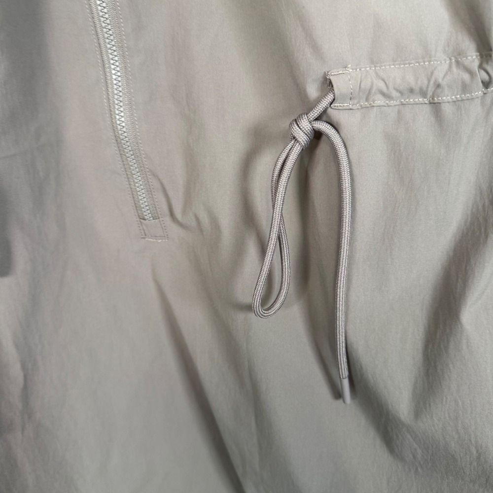 Athleta Taupe Zip-Front Mini Dress - Picture 5 of 12